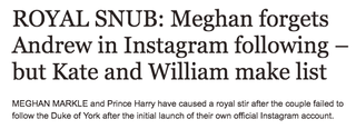Illustration for article titled Football Loses His Instagram Account to Harry and Meghan
